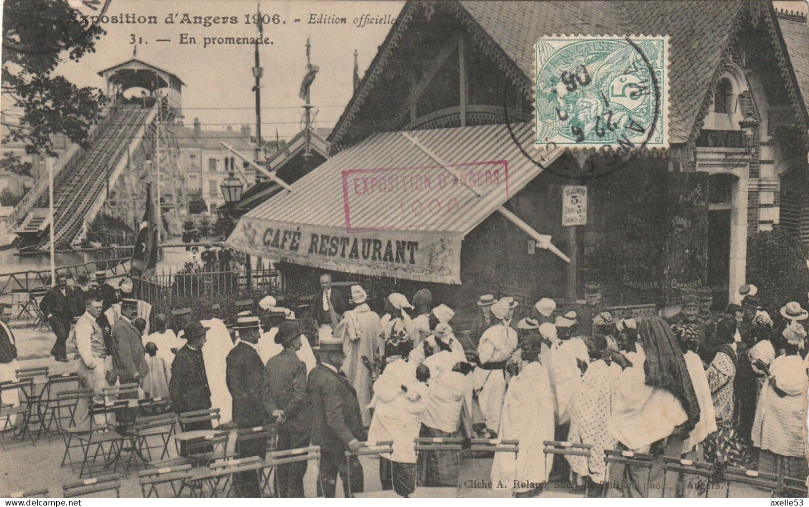 Angers 49 (10479) Exposition D'Angers 1906 - Edition Officielle - En Promenade - Angers