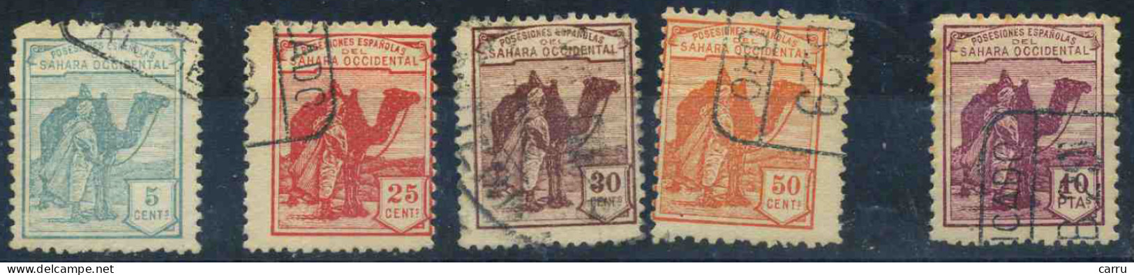 Sahara 1924 (serie Corta Usados) - Spanish Sahara