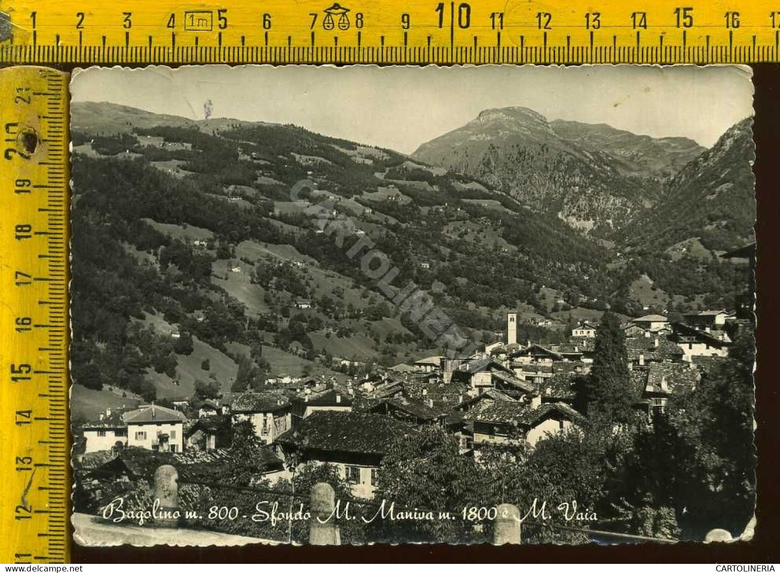 Brescia Bagolino - Sfondo Monte Maniva E Monte Vaia  - Brescia