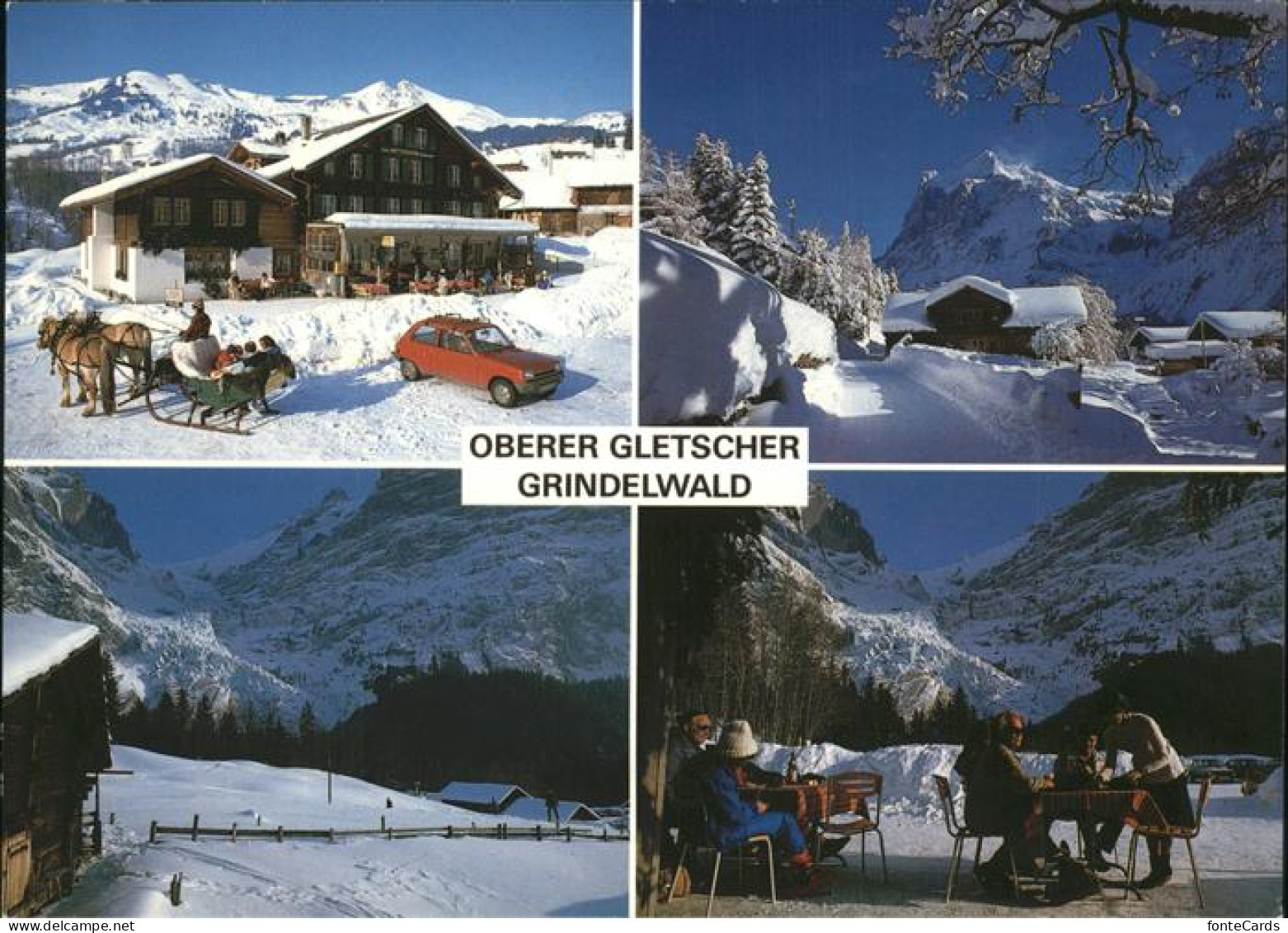 11463992 Grindelwald Mit Hotel Wetterhorn Grindelwald - Autres & Non Classés