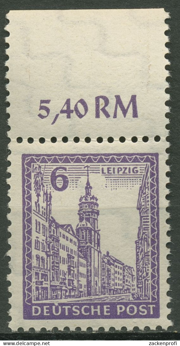 SBZ West-Sachsen 1946 Abschiedsserie WZ Y 153 Y B Oberrand Postfrisch Geprüft - Autres & Non Classés