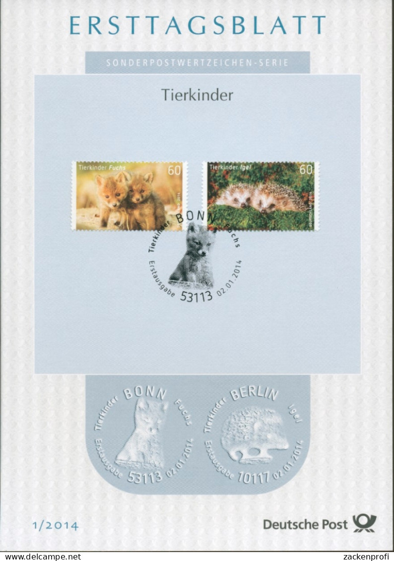 Bund Jahrgang 2014 Ersttagsblätter ETB Komplett (XL11610) - Covers & Documents