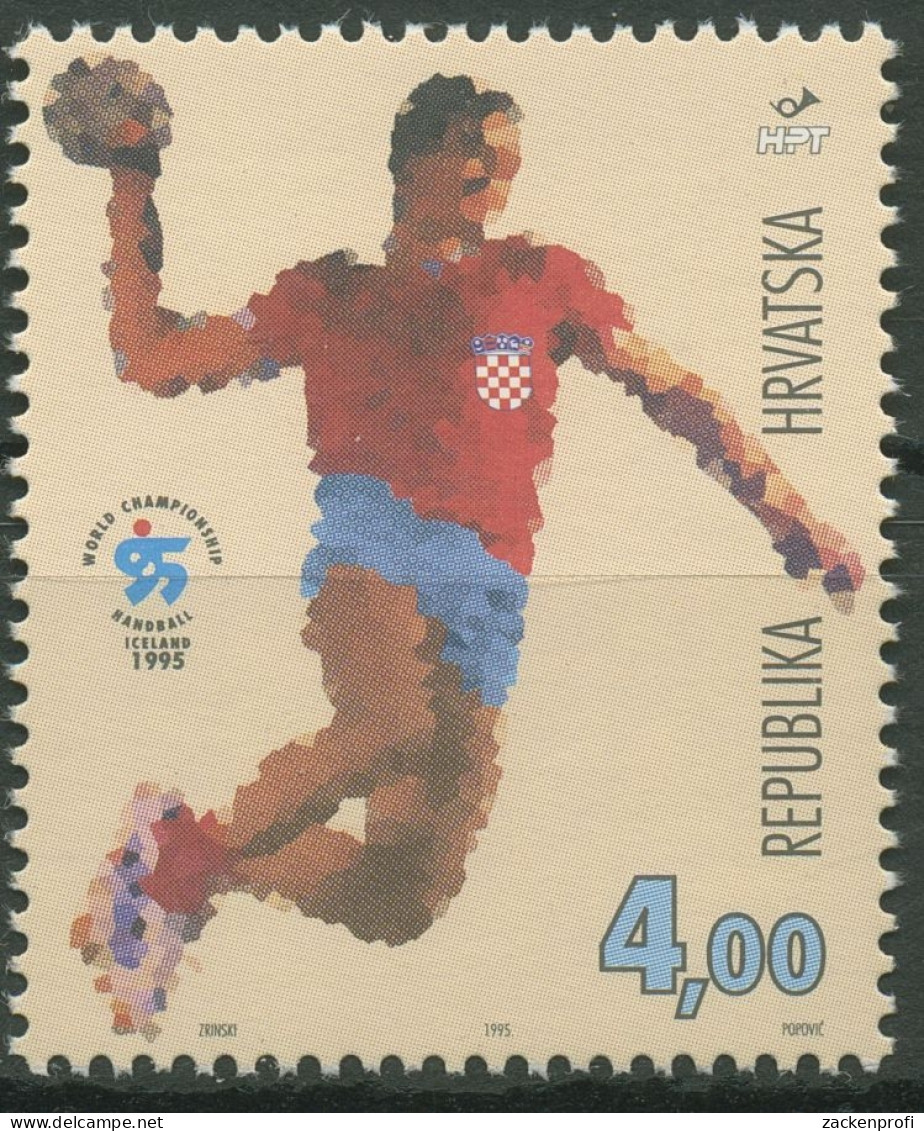 Kroatien 1995 Handball-WM Island 318 Postfrisch - Croatie