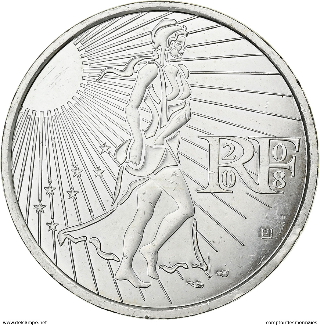 France, 15 Euro, 2008, Paris, Argent, SPL, Gadoury:EU288, KM:1535 - Frankreich