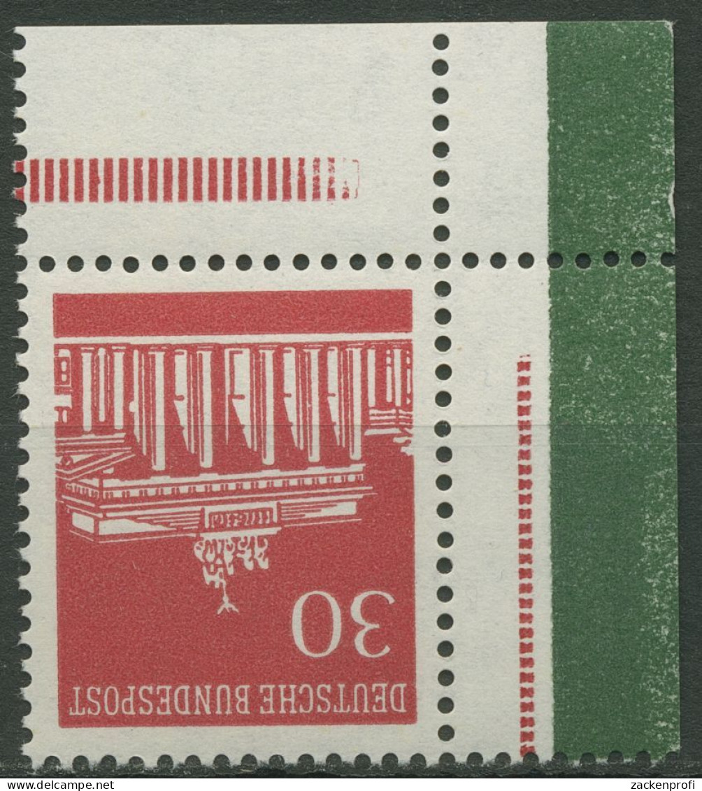 Bund 1966 Brandenburger Tor Ecke Aus MHB 12, 508 ER 12.2 Postfrisch - Nuevos