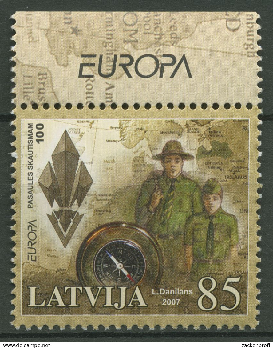 Lettland 2007 Europa CEPT Pfadfinder 700 Postfrisch - Latvia
