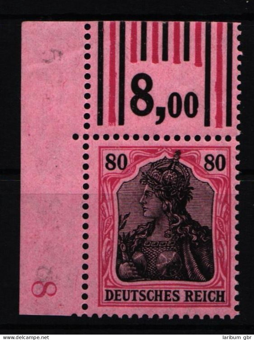 Deutsches Reich 93 II B W OR Postfrisch W OR 1`4`1/2`3`2, Typenprüfung #NJ856 - Andere & Zonder Classificatie