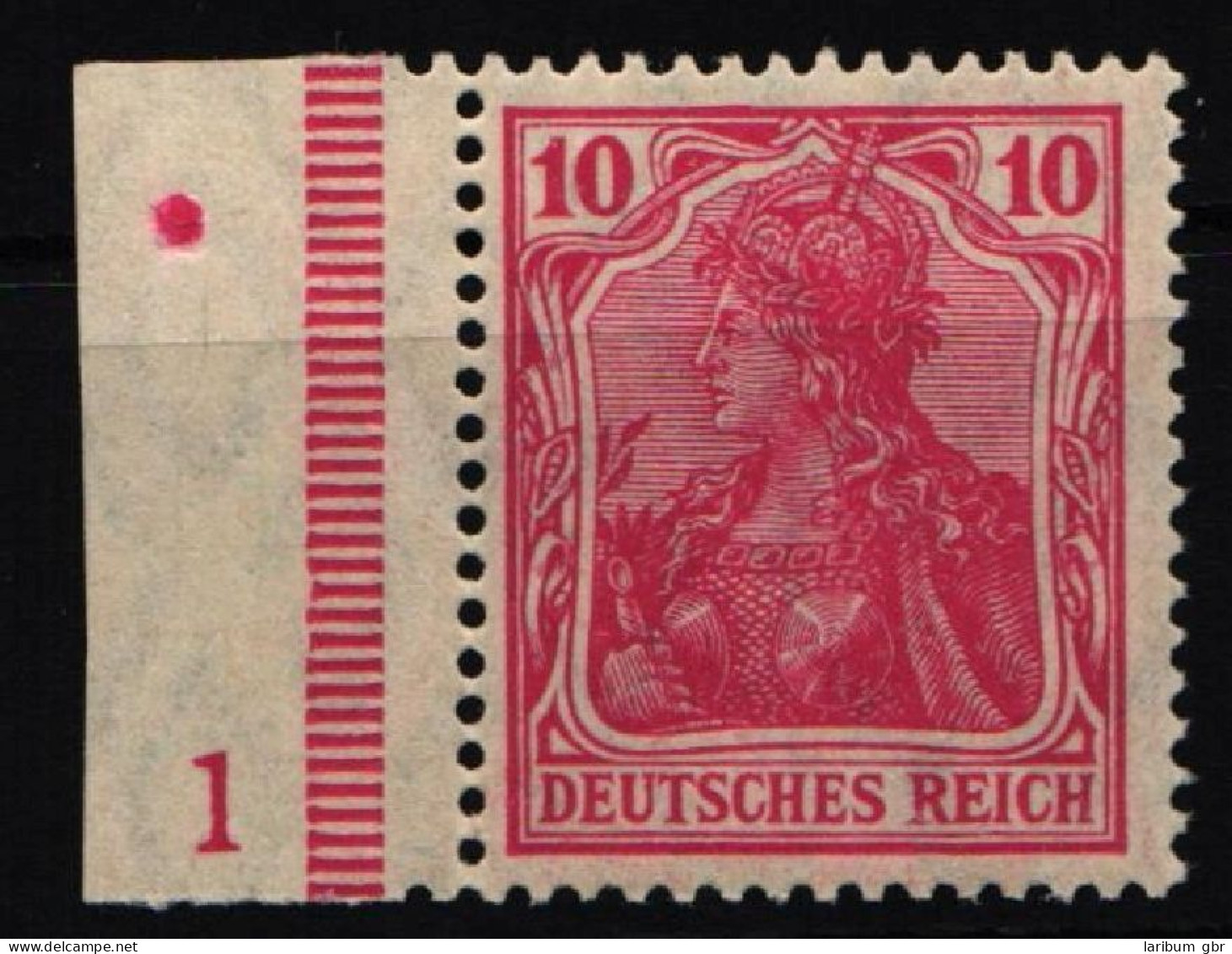 Deutsches Reich 86 II A Postfrisch Vom Seitenrand #NJ828 - Andere & Zonder Classificatie