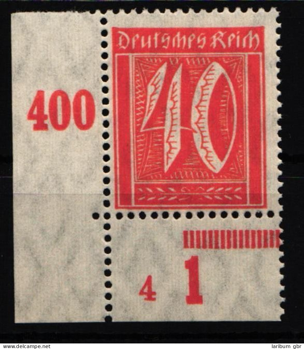 Deutsches Reich 163 Pln Postfrisch Plattennummer 4 #NJ623 - Andere & Zonder Classificatie