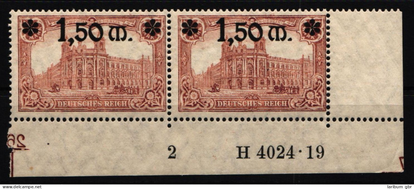 Deutsches Reich 117 HAN Postfrisch H 4024.19 #NL079 - Other & Unclassified