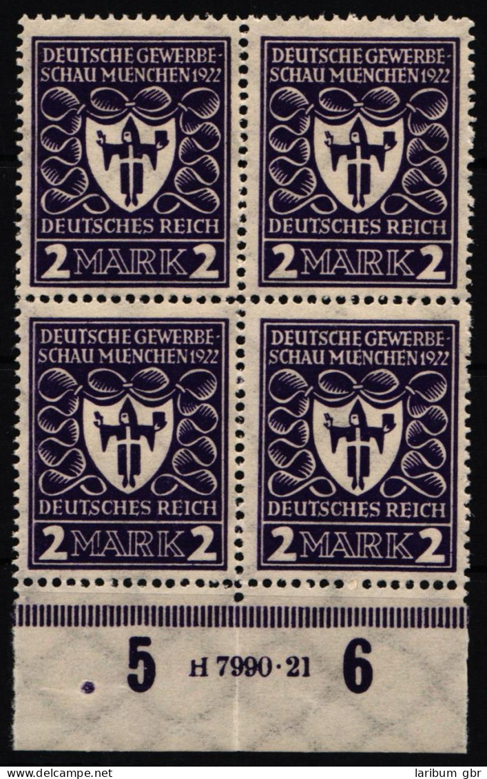 Deutsches Reich 200 HAN Postfrisch H 7990.21, Gefaltet #NL290 - Andere & Zonder Classificatie