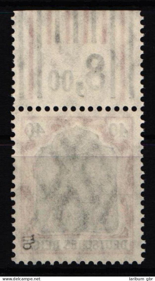 Deutsches Reich 90 II B W OR Postfrisch Paar W OR 1`4`1/2`3`2 #NJ844 - Other & Unclassified