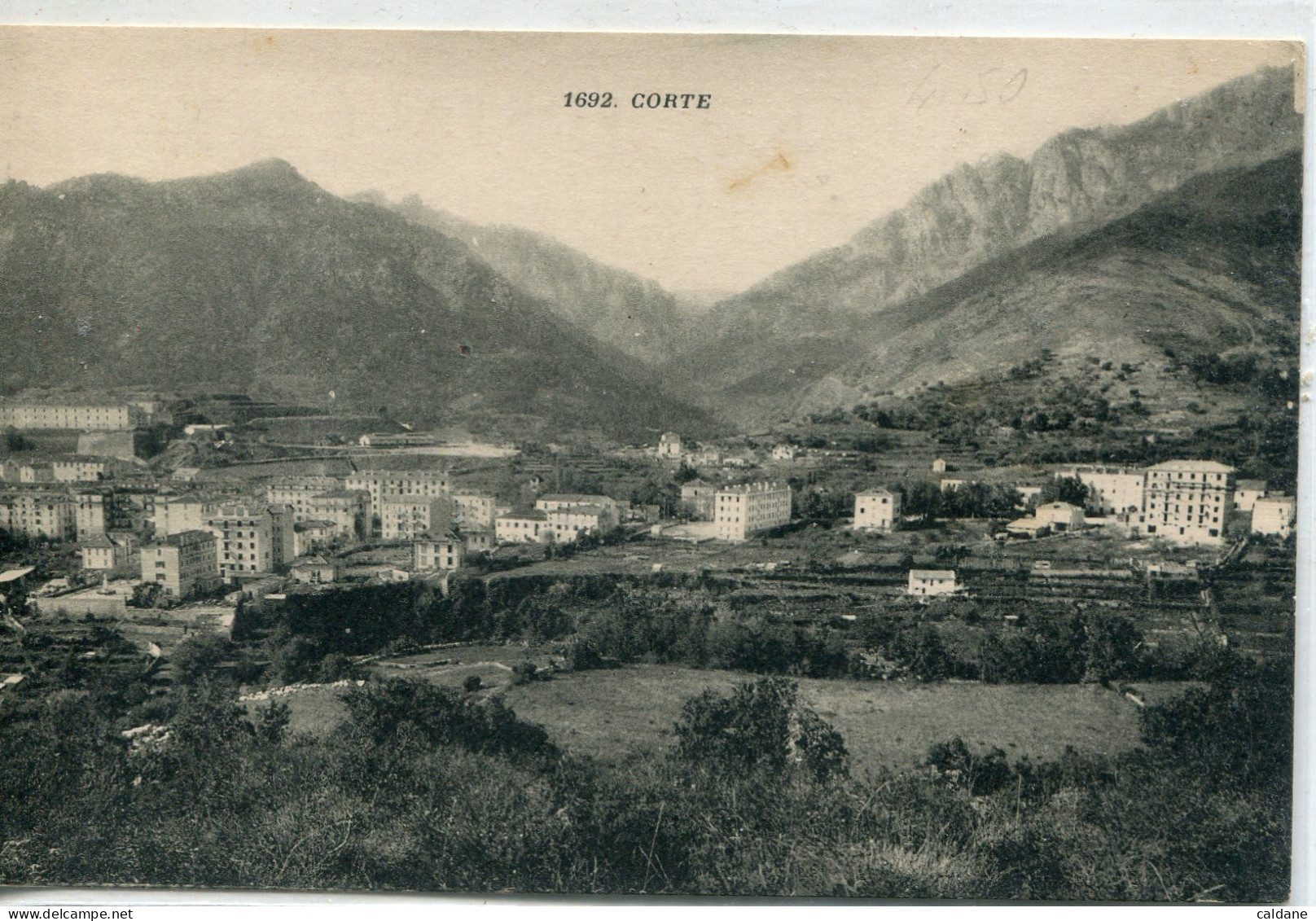 - 2B-CORSE  - CORTE -  Vue. Generale - Corte