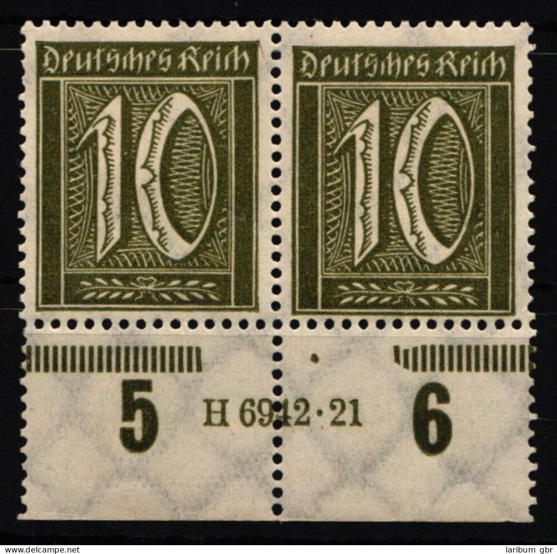 Deutsches Reich 178 HAN Postfrisch H 6942.21 #NL235 - Otros & Sin Clasificación