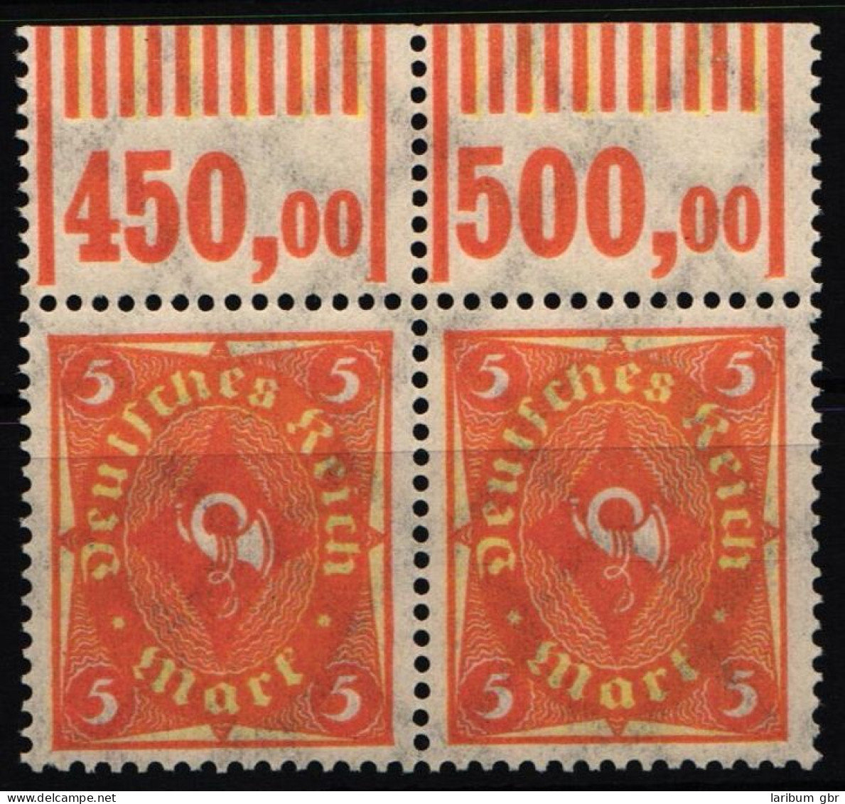 Deutsches Reich 205 W OR Postfrisch W OR 0`6`0/1`11`1 #NL299 - Other & Unclassified