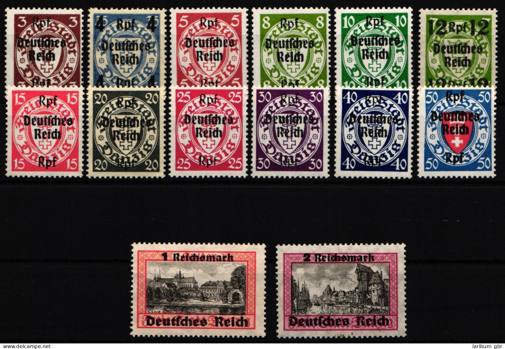 Deutsches Reich 716-729 Postfrisch #NJ994 - Sonstige & Ohne Zuordnung