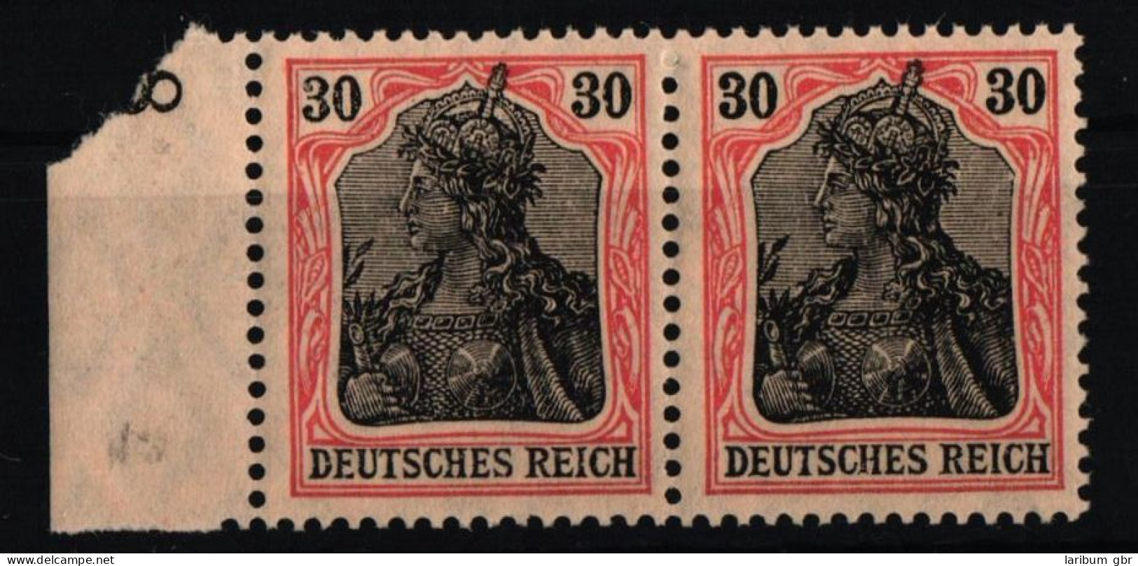 Deutsches Reich 89 II X I Postfrisch Attest Jäschke BPP #NJ837 - Sonstige & Ohne Zuordnung