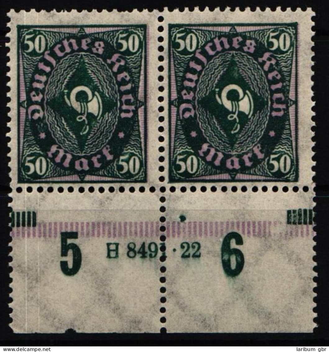 Deutsches Reich 209 P HAN Postfrisch H 8491.22 #NL322 - Other & Unclassified