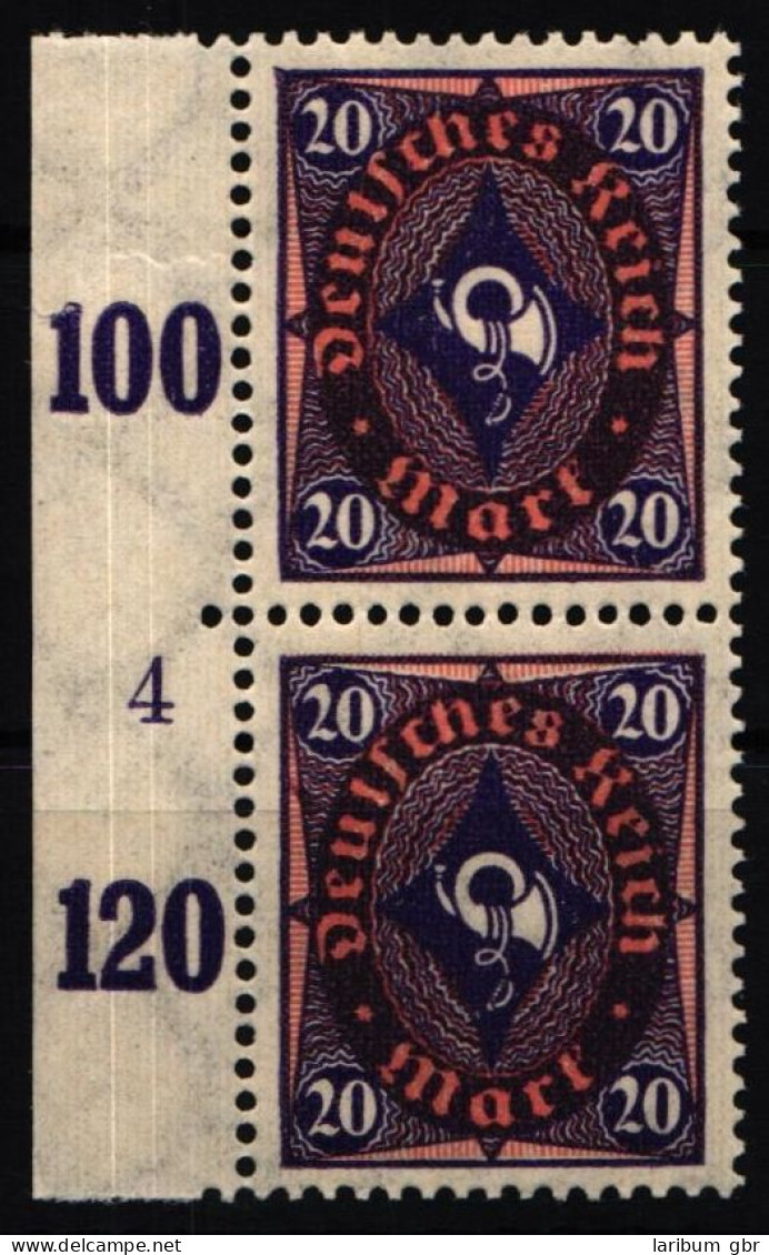 Deutsches Reich 207 DZ Postfrisch DZ 4 #NL306 - Andere & Zonder Classificatie