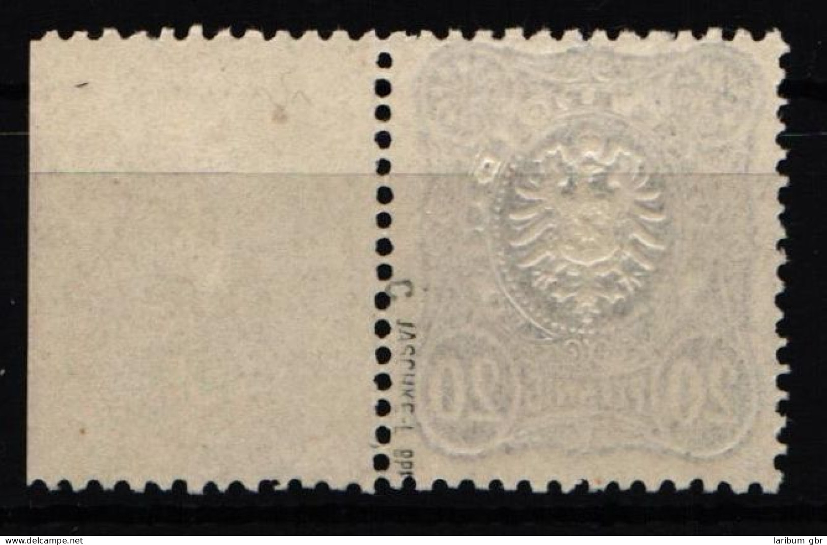 Deutsches Reich 42 II C Postfrisch Geprüft Jäschke BPP #NJ768 - Sonstige & Ohne Zuordnung