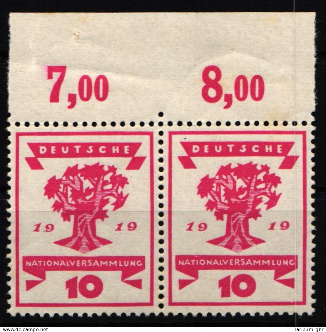 Deutsches Reich 107 P OR Postfrisch Im Paar #NL043 - Sonstige & Ohne Zuordnung