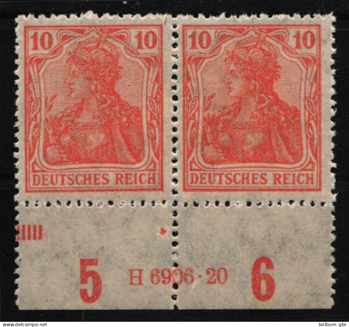 Deutsches Reich 141 HAN Postfrisch H 6906.20 #NL061 - Sonstige & Ohne Zuordnung