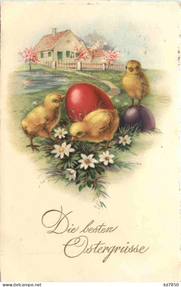 Ostern - Chicken - Ei - Easter