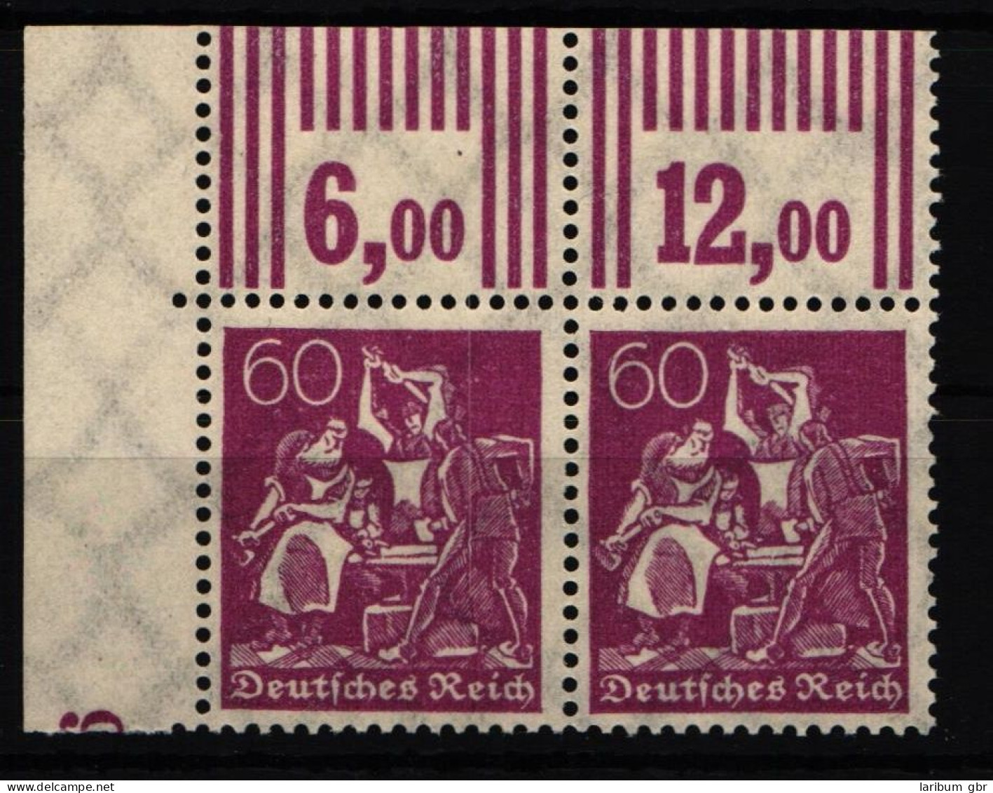 Deutsches Reich 184 W OR Postfrisch W OR 3`7`3 Und 2`9`2 #NL193 - Sonstige & Ohne Zuordnung