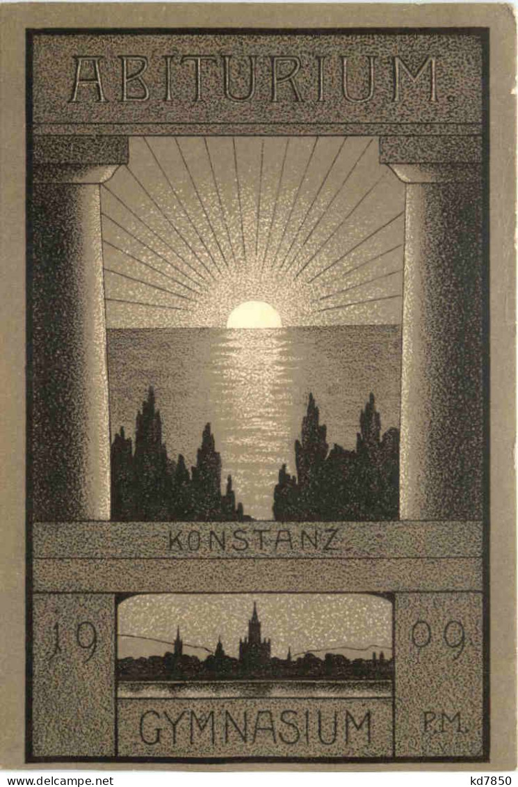 Konstanz - Abiturium 1909 - Studentika - Konstanz