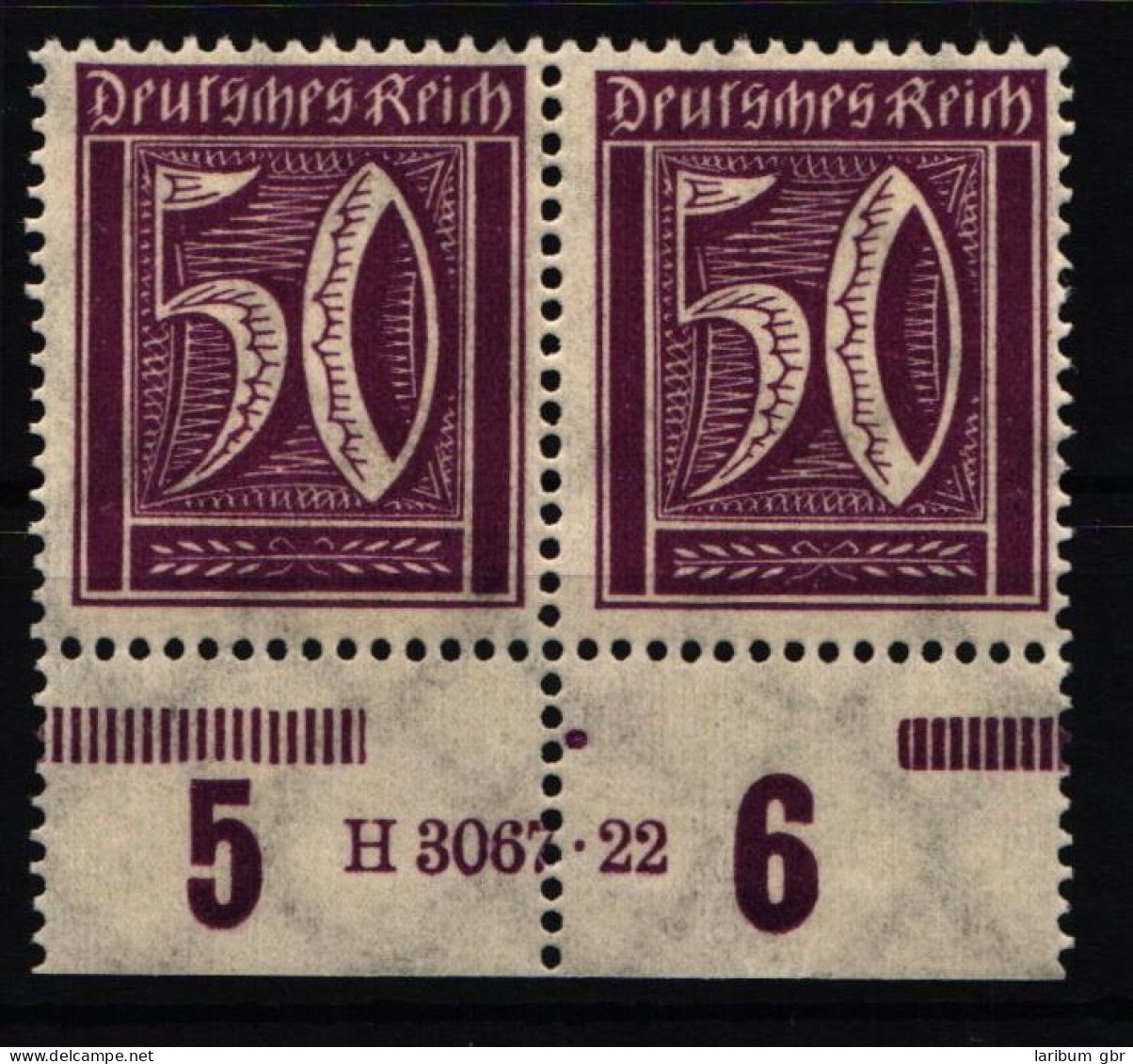 Deutsches Reich 183 HAN Postfrisch H 3067.22 #NL244 - Altri & Non Classificati