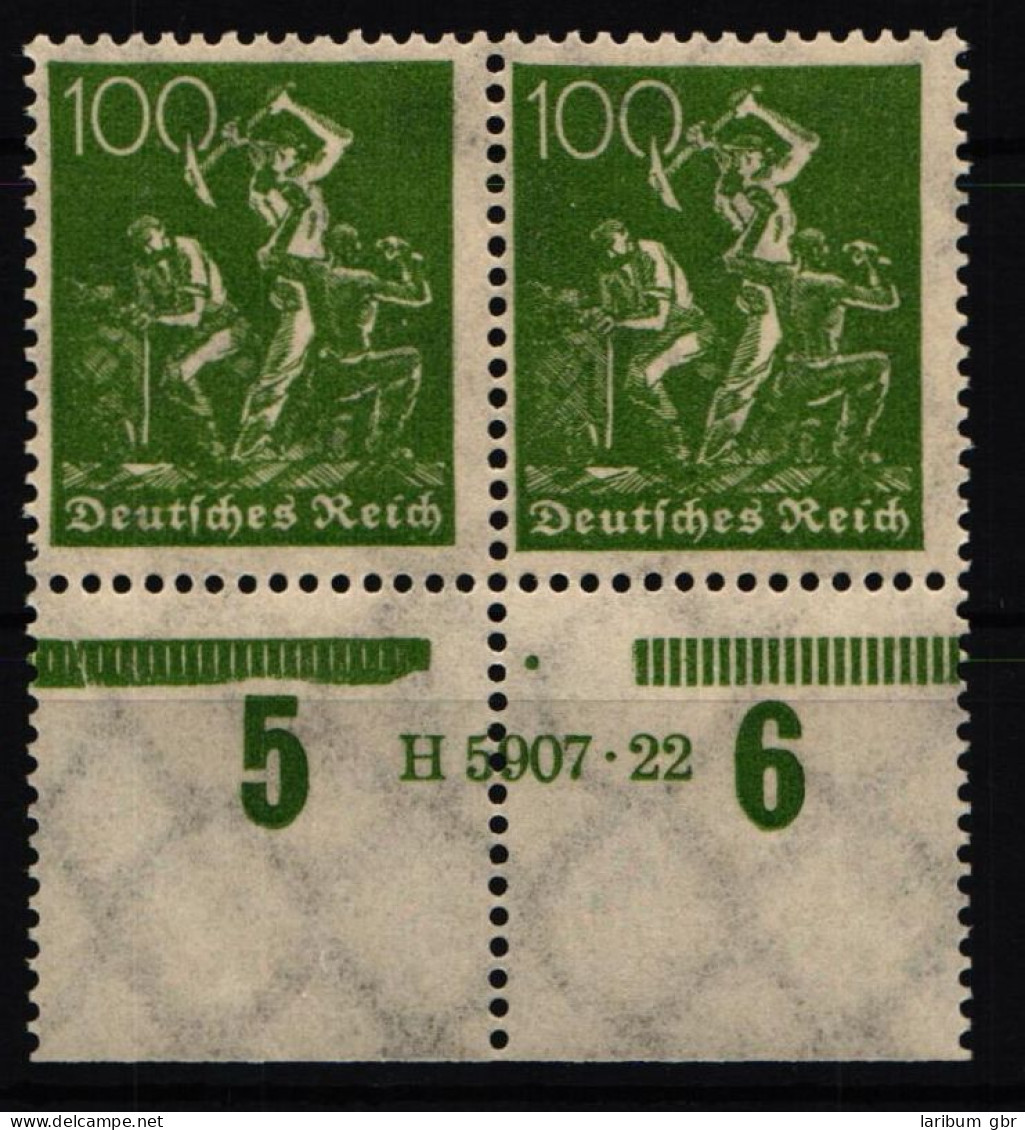 Deutsches Reich 187 HAN Postfrisch H 5907.22 #NL247 - Autres & Non Classés
