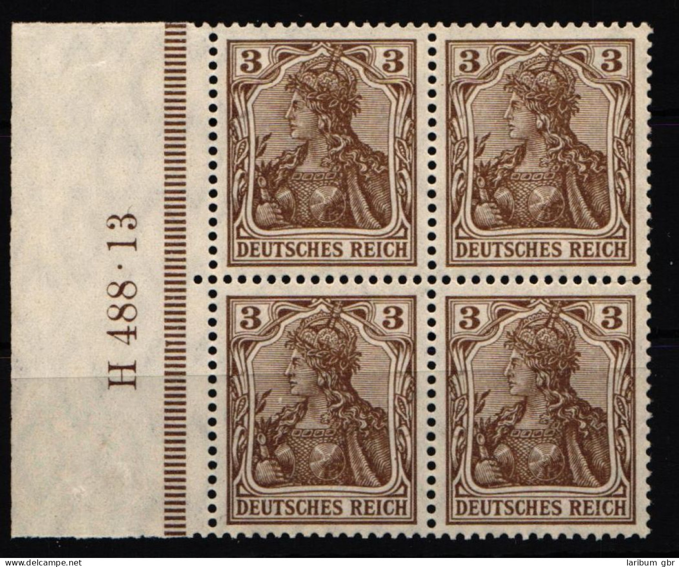 Deutsches Reich 84 I HAN Postfrisch H 488.13 #NJ920 - Sonstige & Ohne Zuordnung
