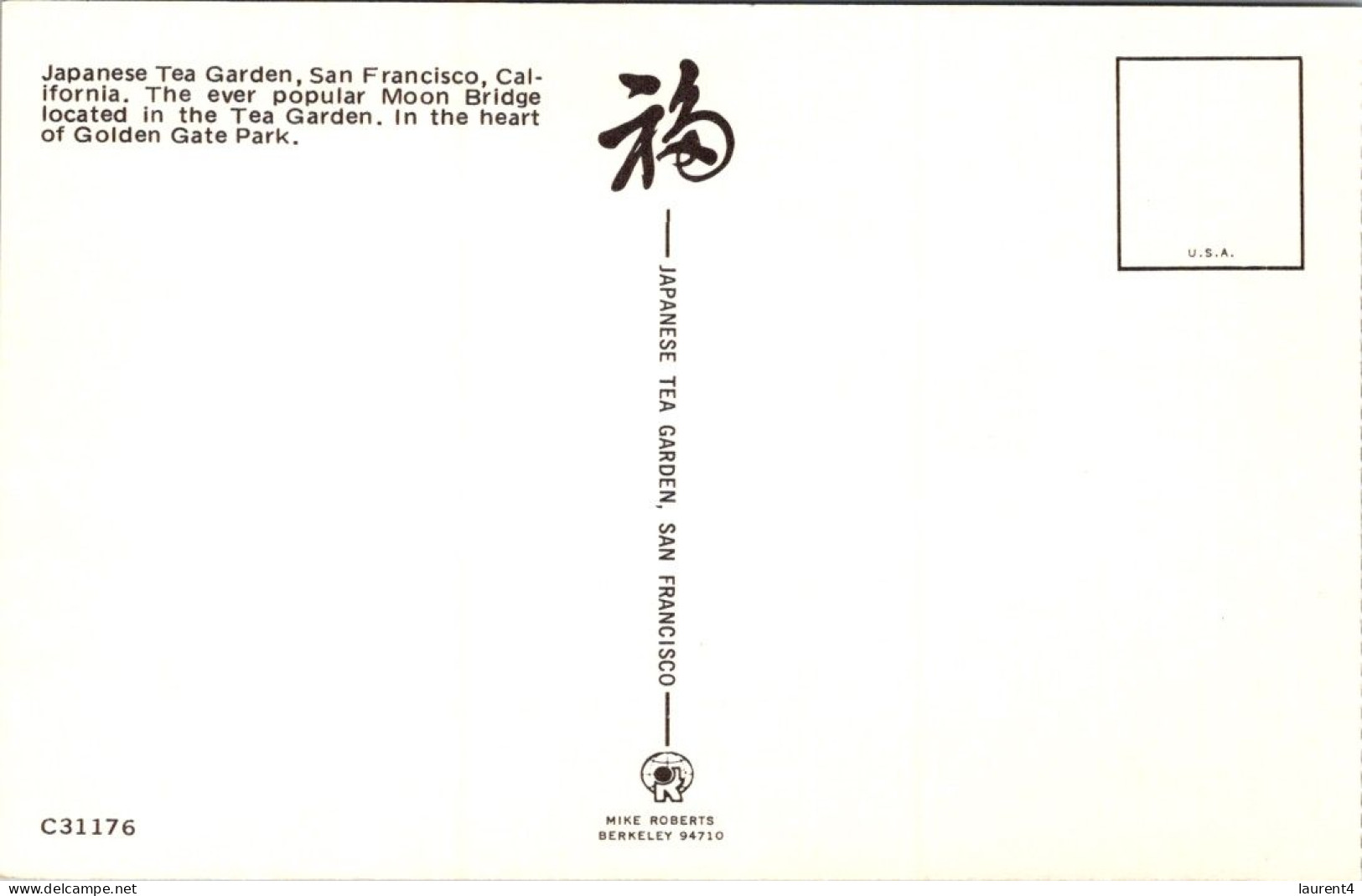 11-5-2024 (4 Z 43) USA - San Francisco - Japanese Tea Garden (3 Postcards) - Bomen