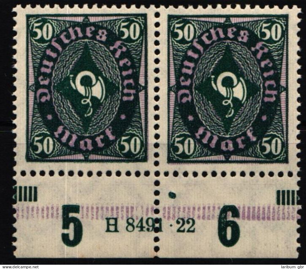 Deutsches Reich 209 P Y HAN Postfrisch H 8491.22 #NL320 - Andere & Zonder Classificatie