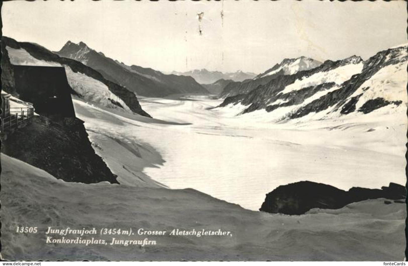 11463870 Jungfraujoch Mit Grossem Aletschgletscher Jungfraujoch - Sonstige & Ohne Zuordnung