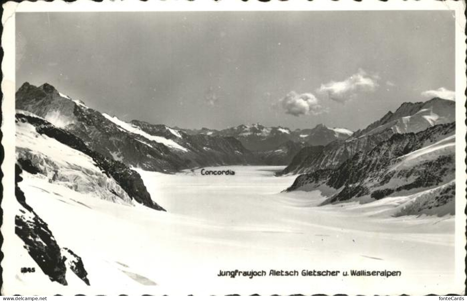 11463808 Jungfraujoch Mit Aletsch-Gletscher  Jungfraujoch - Sonstige & Ohne Zuordnung