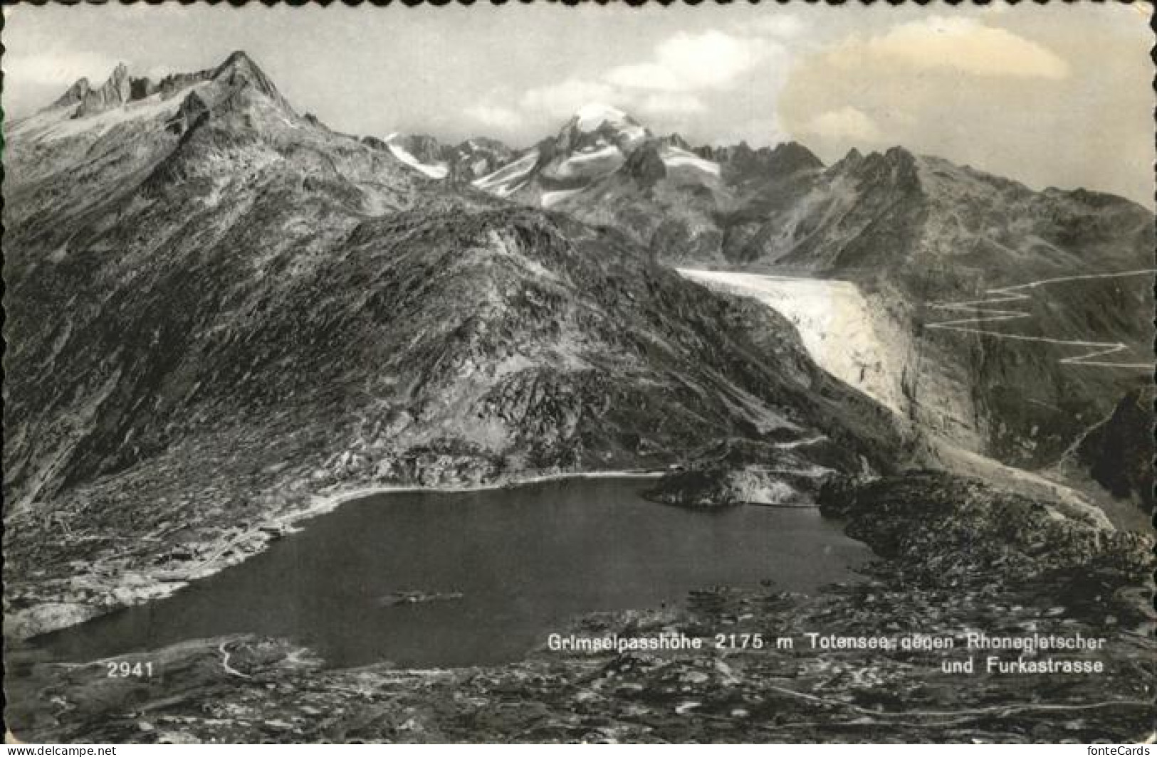 11463803 Grimsel Pass Grimselpasshoehe Mit Totensee Grimsel Pass - Autres & Non Classés