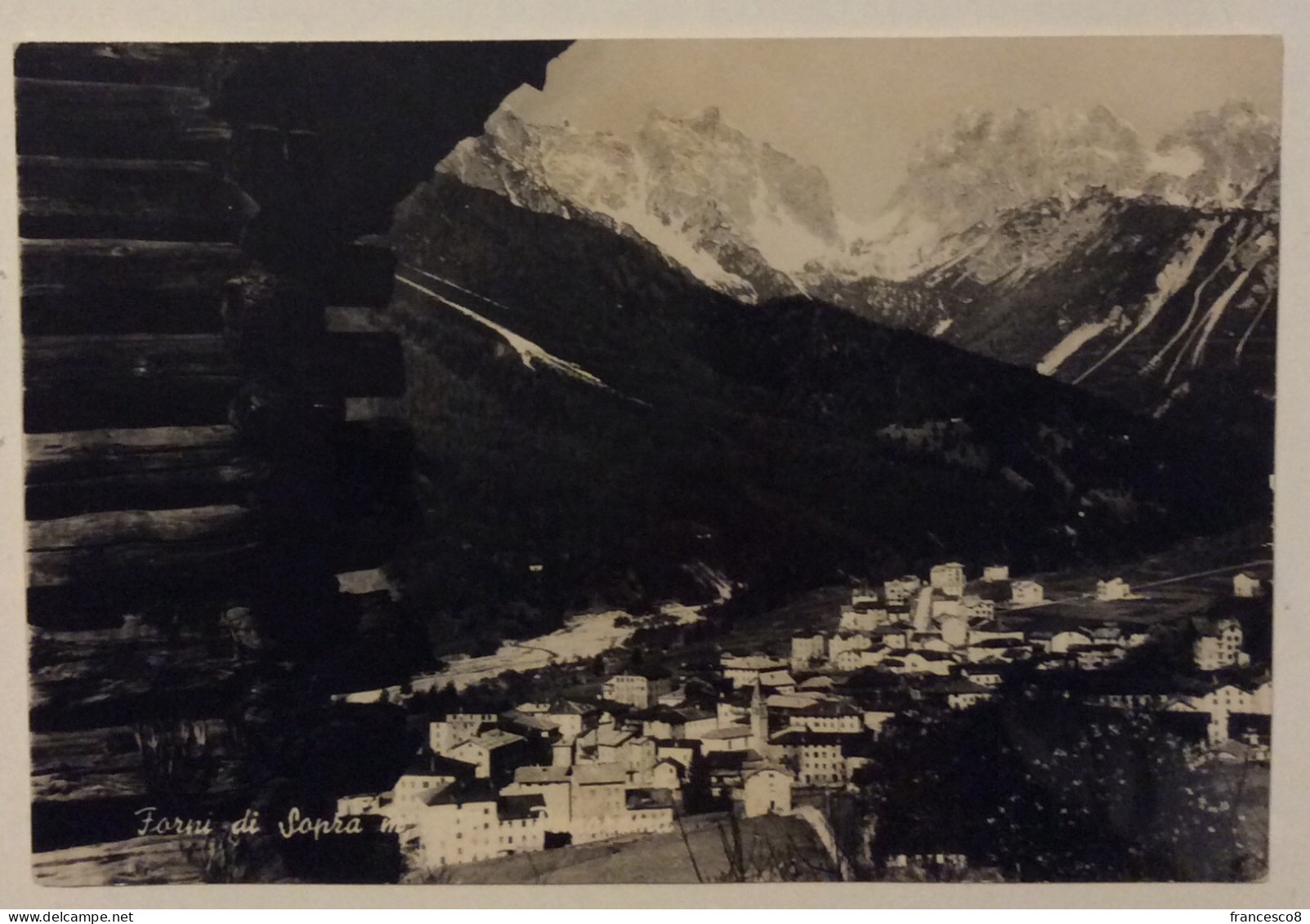 1958 FORNI DI SOPRA PANORAMA / CARNIA  / TOLMEZZO / UDINE - Other & Unclassified