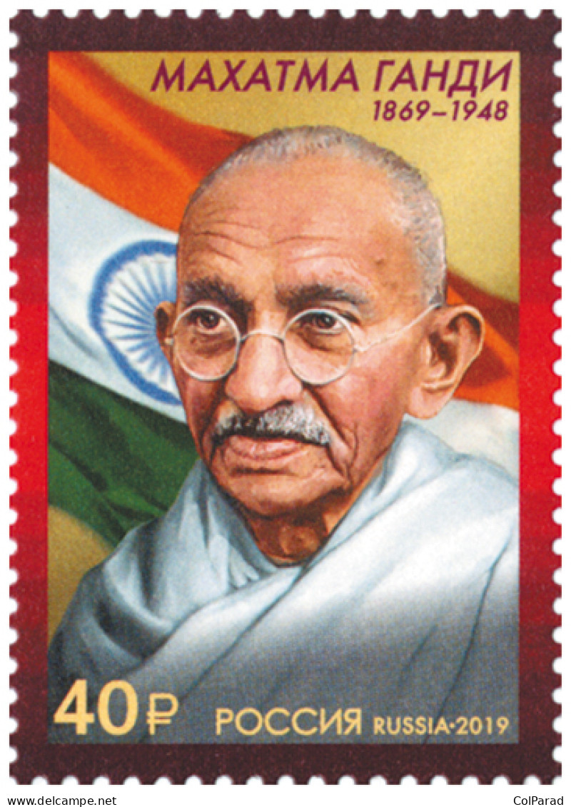 RUSSIA - 2019 -  STAMP MNH ** - 150th Birth Anniversary Of Mahatma Gandhi - Unused Stamps