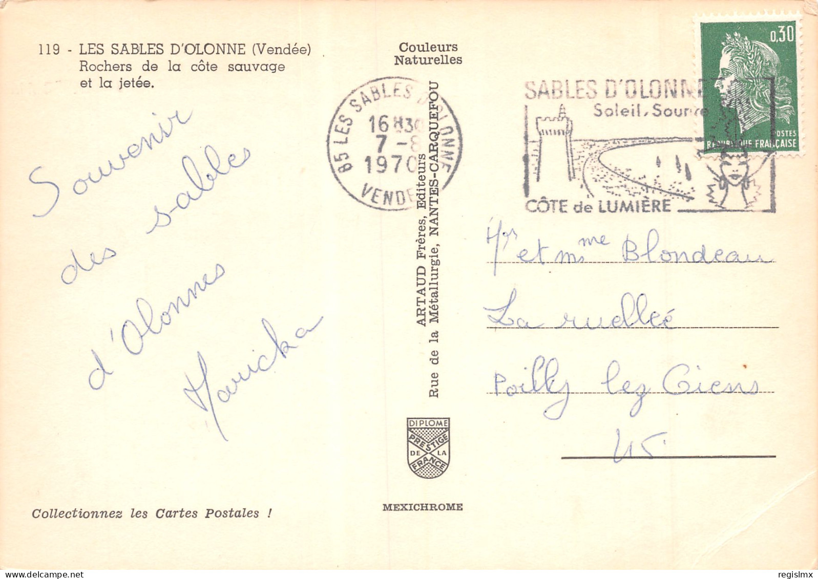 85-LES SABLES D OLONNE-N°T2546-B/0163 - Sables D'Olonne
