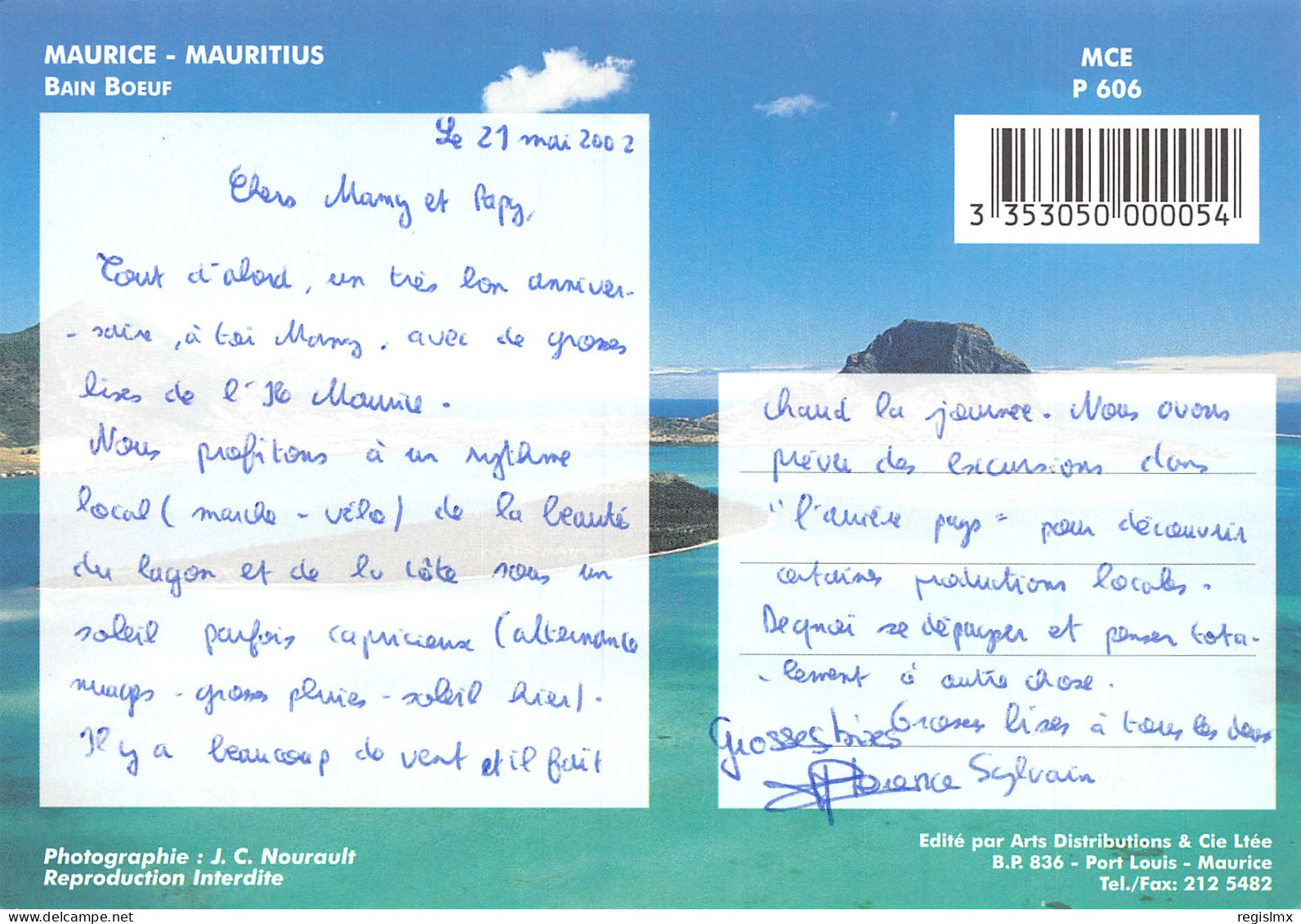 ET-ILE MAURICE-N°T2546-B/0171 - Mauritius