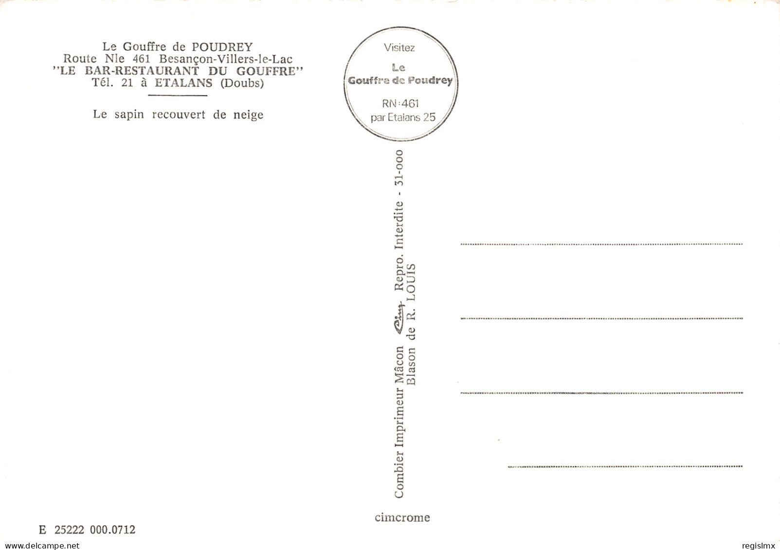 25-ETALANS-N°T2546-A/0031 - Other & Unclassified