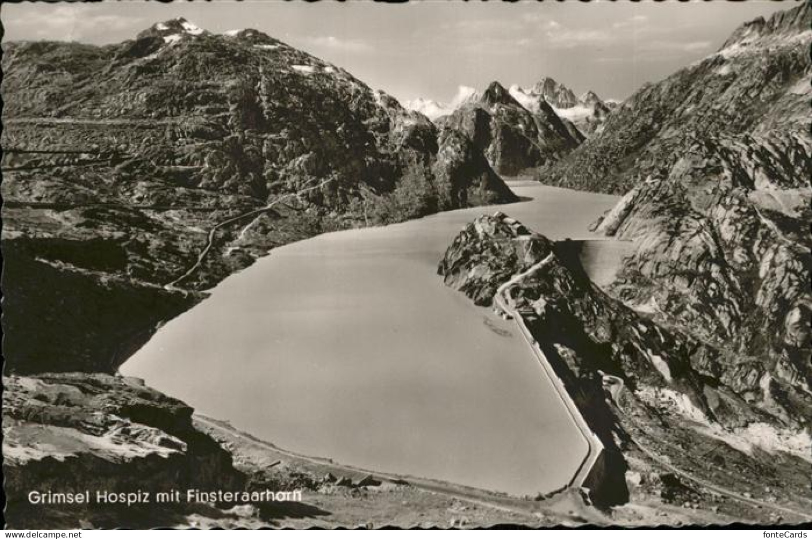 11463612 Grimsel Pass Passhoehe Mit Stausee Grimsel Pass - Altri & Non Classificati