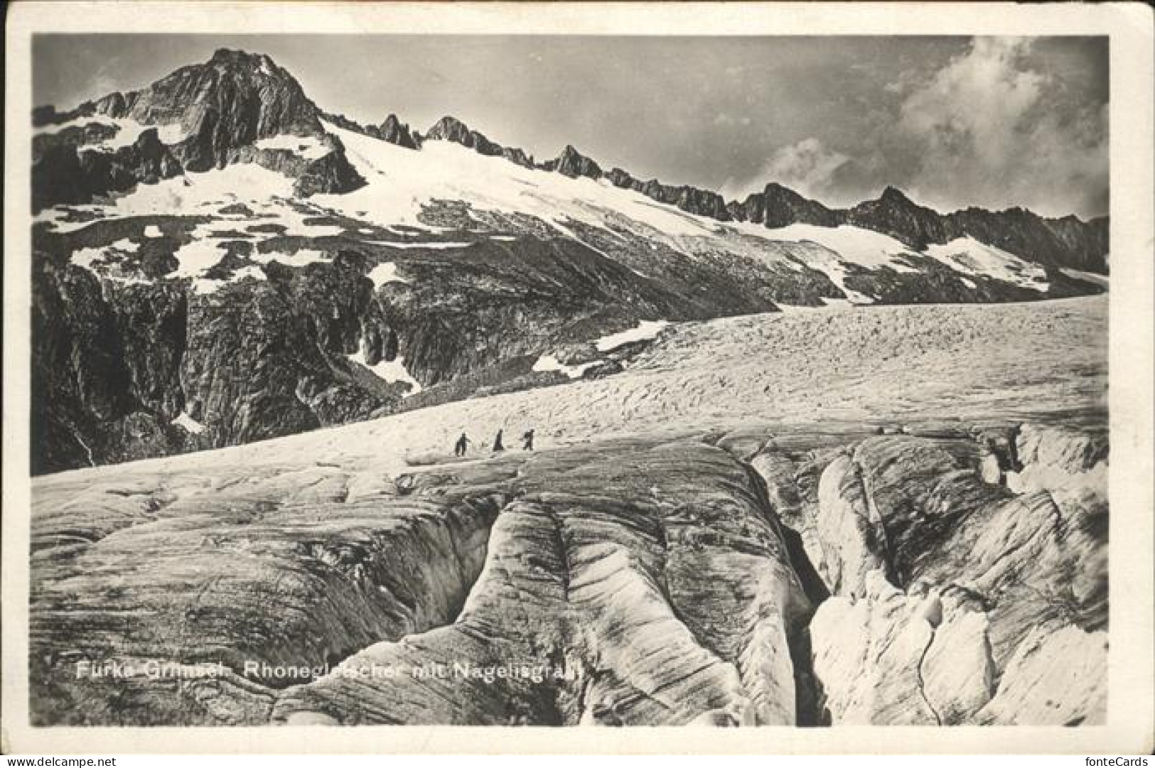 11463552 Furka Mit Rhonegletscher Furka - Andere & Zonder Classificatie