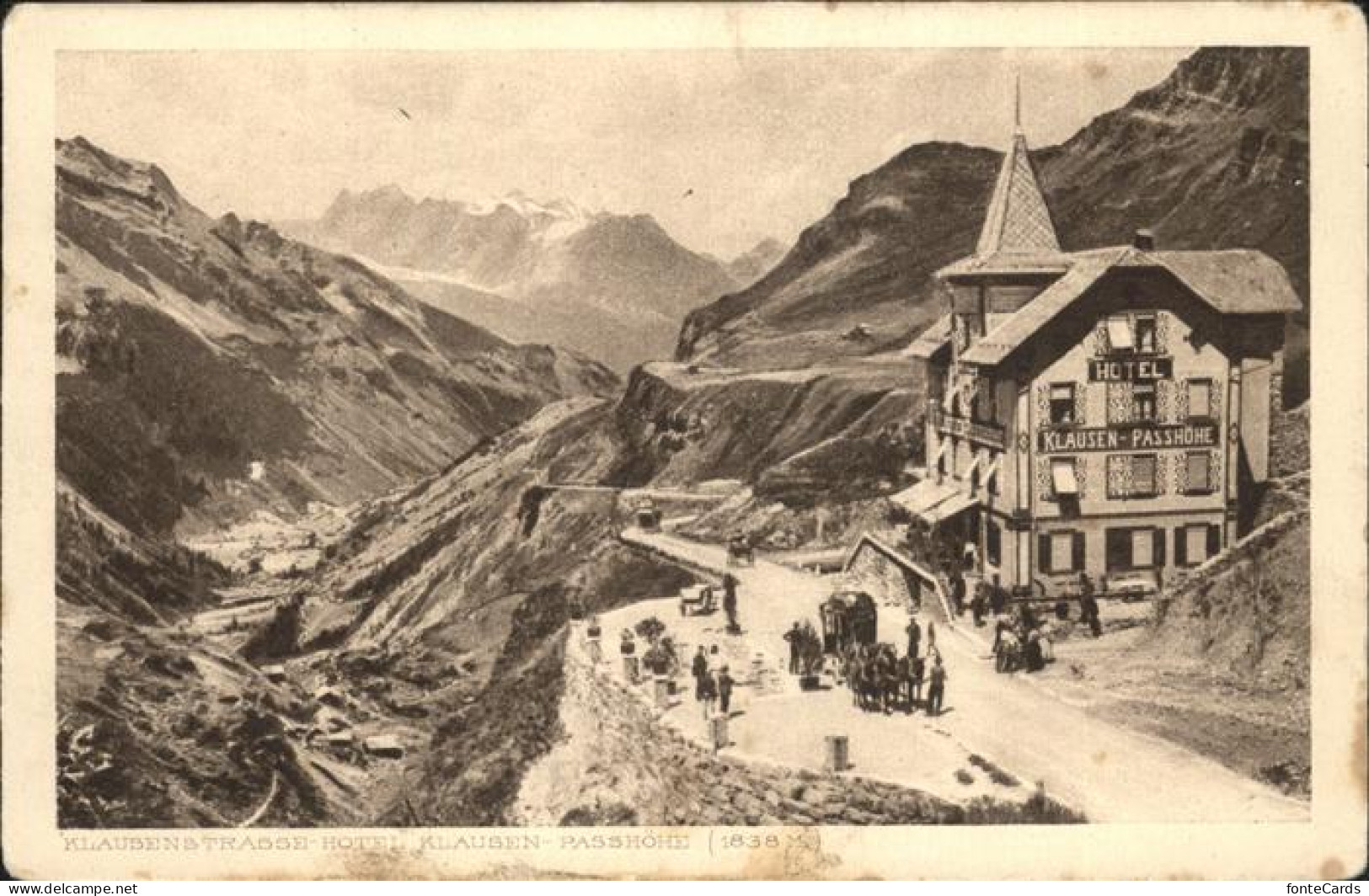 11463551 Klausenpass Hotel-Klausen-Passhoehe Klausenpass - Autres & Non Classés