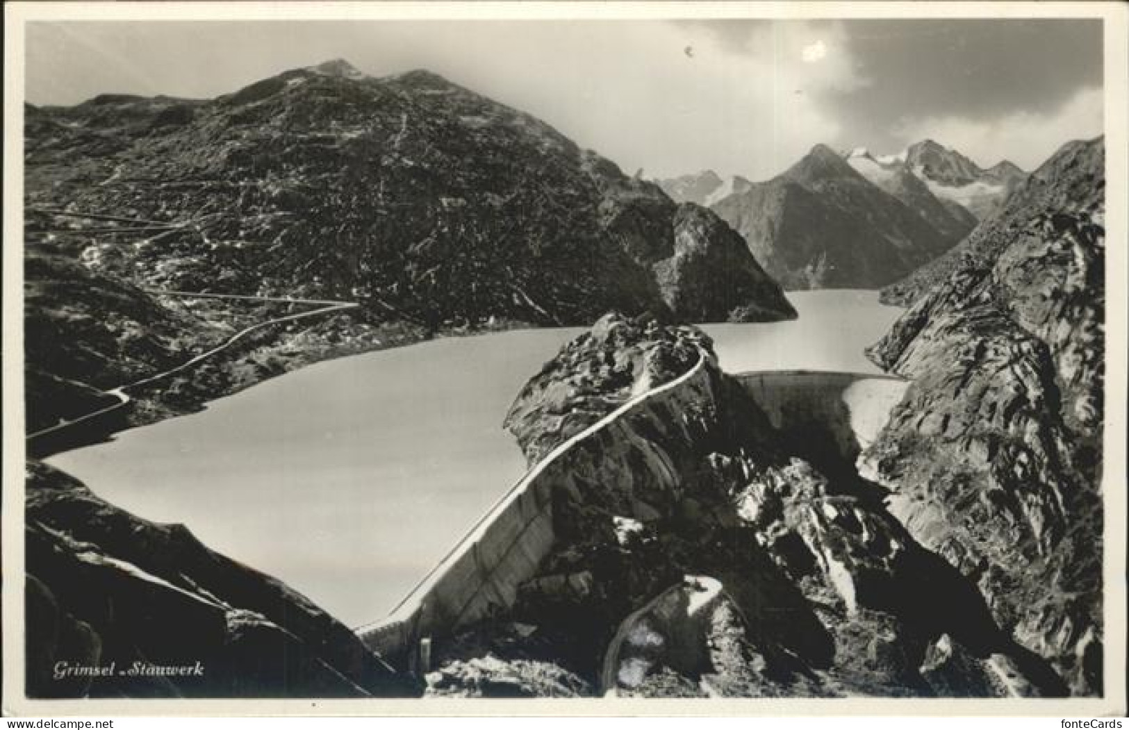 11463500 Grimsel Pass Stauwerk Grimsel Pass - Autres & Non Classés