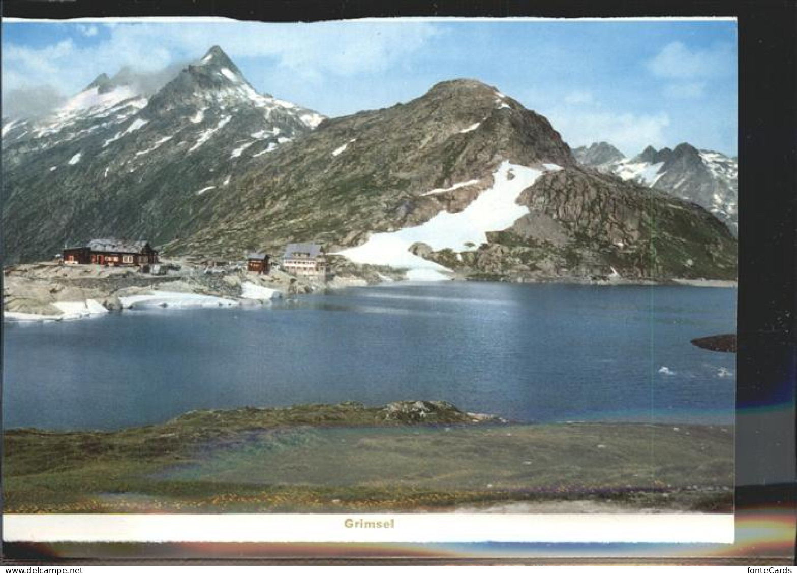 11456664 Grimsel Pass Passh?he Mit Bergsee Grimsel Pass - Autres & Non Classés