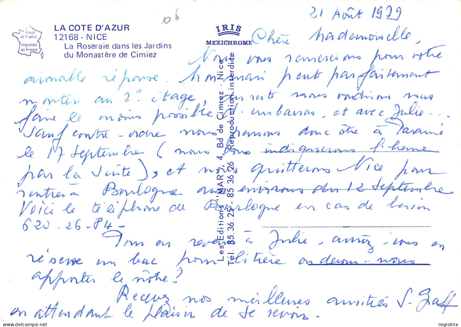 06-NICE-N°T2548-B/0031 - Other & Unclassified