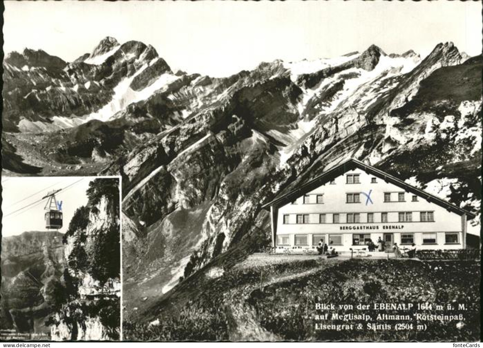 11456624 Ebenalp Berggasthaus Ebenalp Ebenalp - Autres & Non Classés