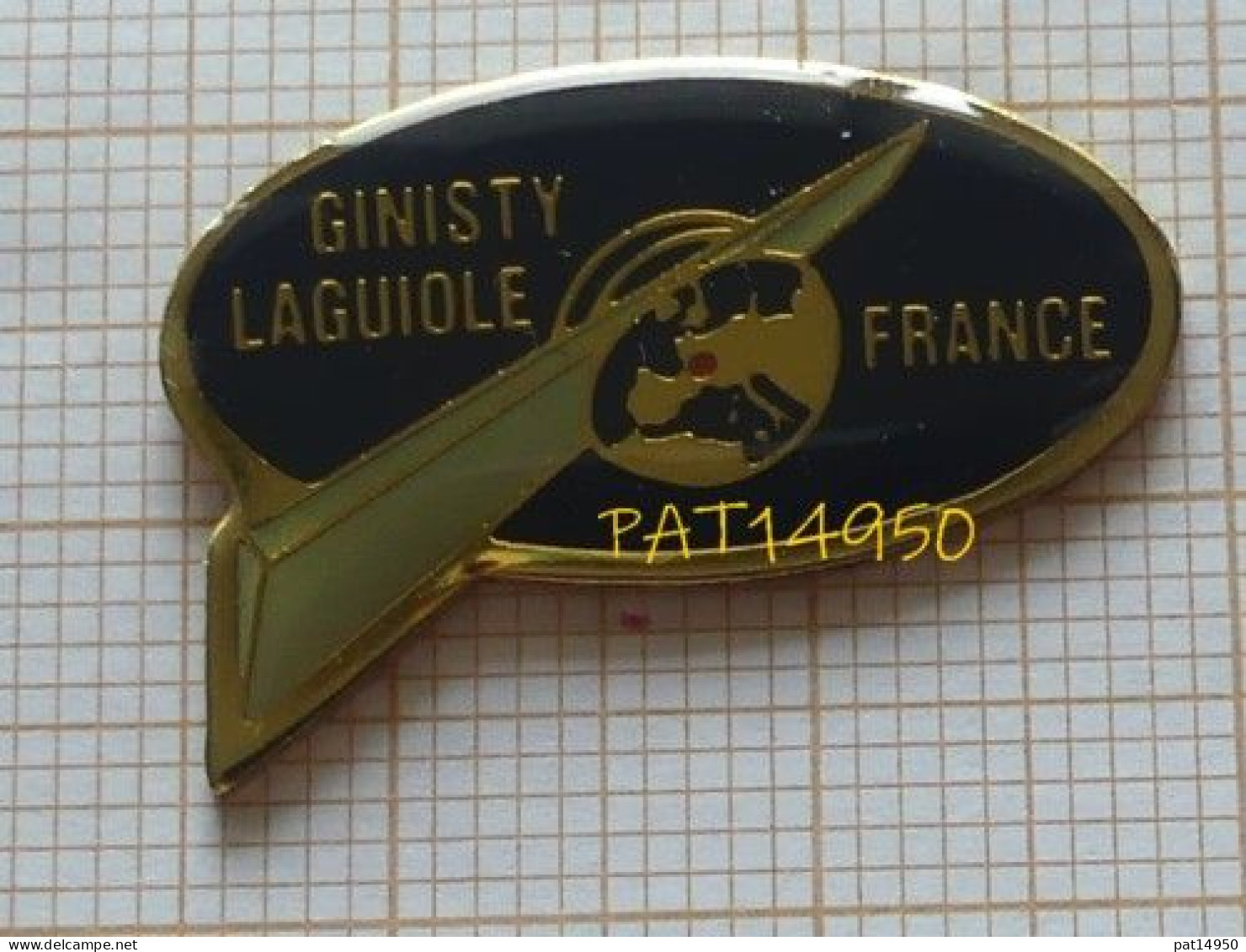 PAT14950 COUTEAU LAGUIOLE GINISTY FRANCE - Marques